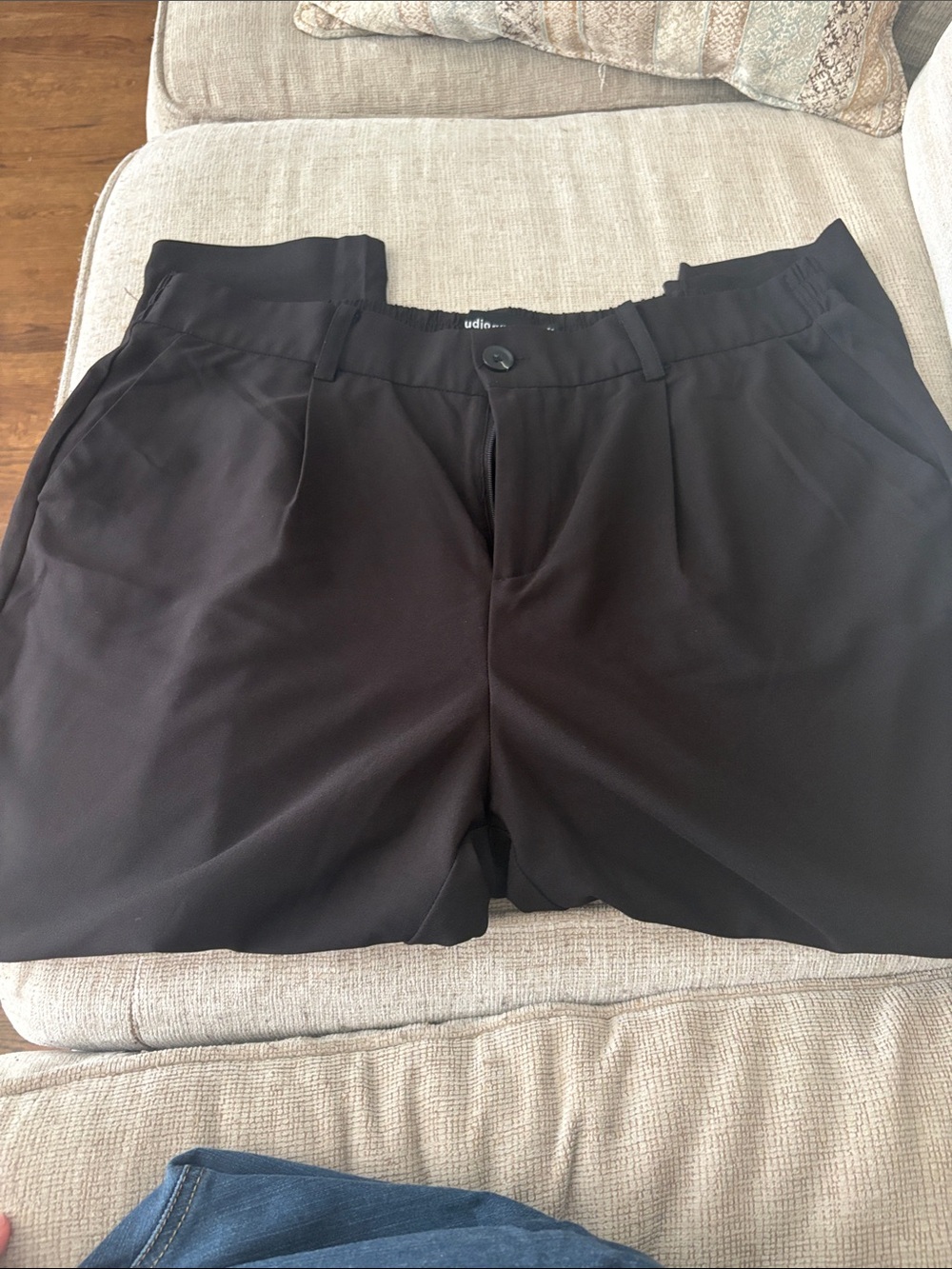 Women’s  Taper stretch crepe high rise pant